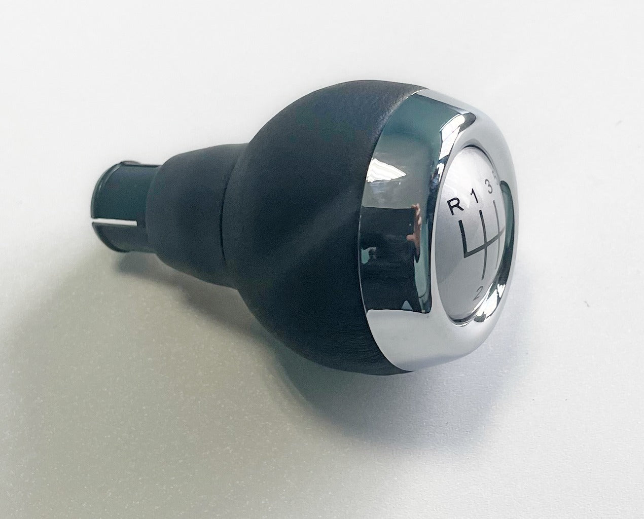 Pommeau de levier de vitesses 6 rapports – Adapté pour Mini Cooper, plastique argenté