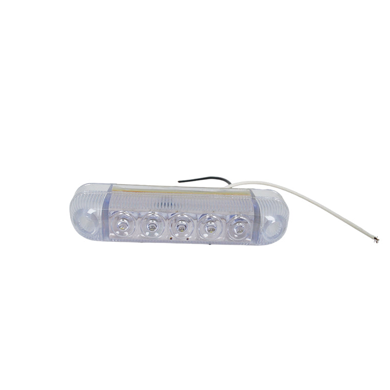 Feu de gabarit ovale à LED blanc 24V – Feu de position et de signalisation
