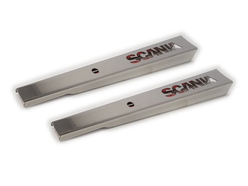 3D декоративен комплект за чистачки от неръждаема стомана – подходящ за Scania R