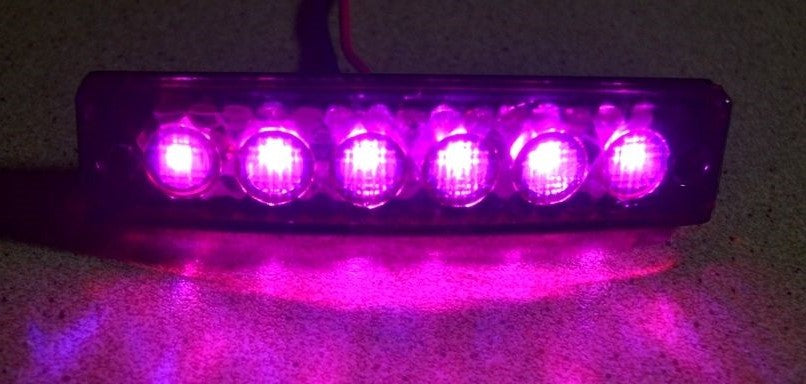 Feu de gabarit violet – Lampe de position et d’identification extérieure 24V