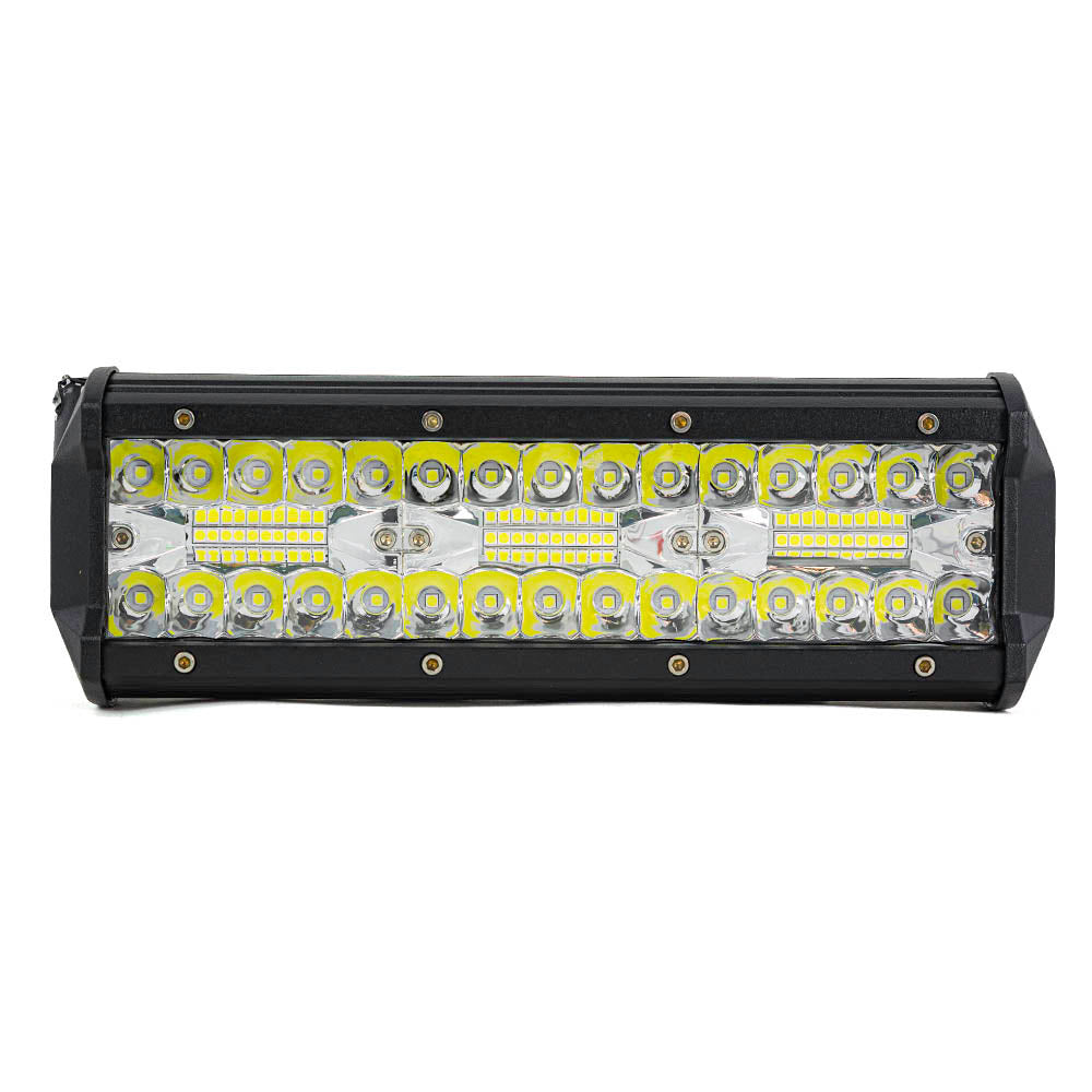 Rampe LED compacte à faisceau large – 24 cm, 180 W, 12/24 V, 12 600 lumens