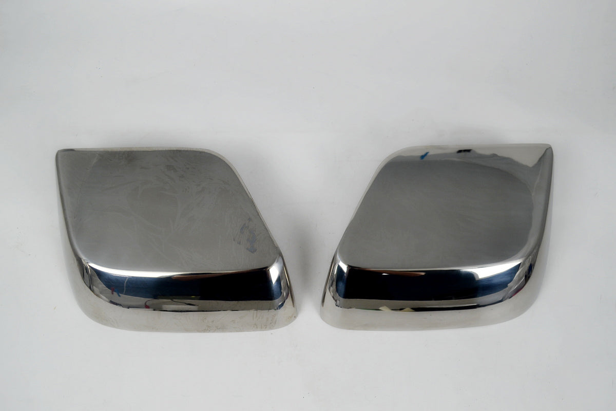 Décoration 3D de coin inférieur de rétroviseur – Jeu 2 pièces en acier inoxydable, adapté pour Mercedes Actros MP4