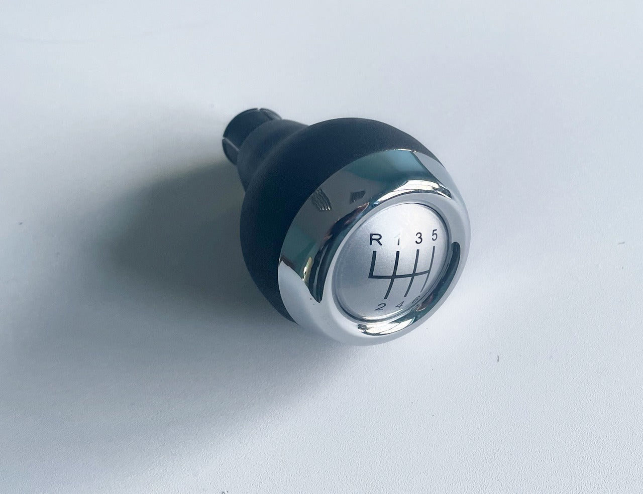 Pommeau de levier de vitesses 6 rapports – Adapté pour Mini Cooper, plastique argenté