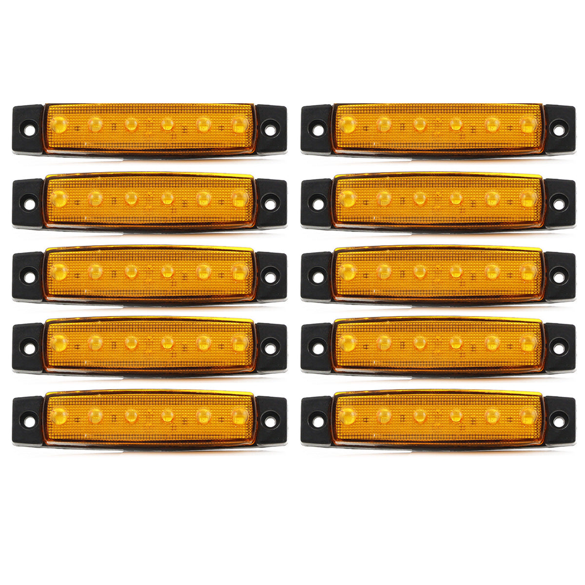 Жълта габаритна лампа – 24V, комплект 10 броя