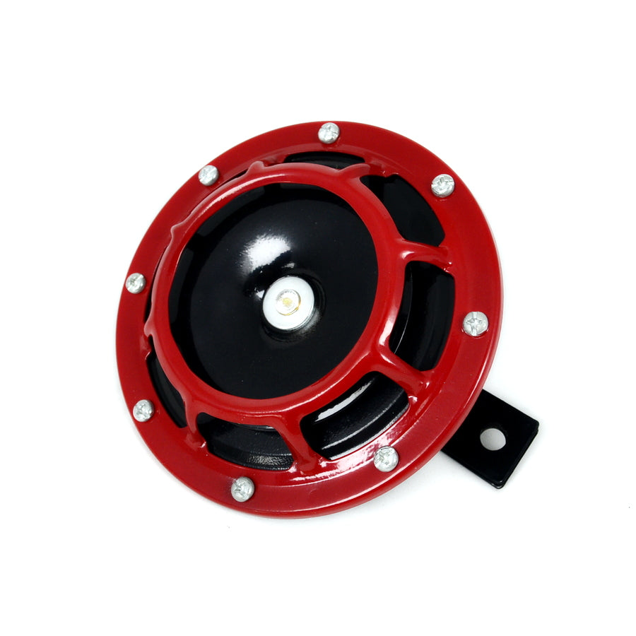 Avertisseur sonore Hella rond rouge 12 V 400 Hz pour usage automobile