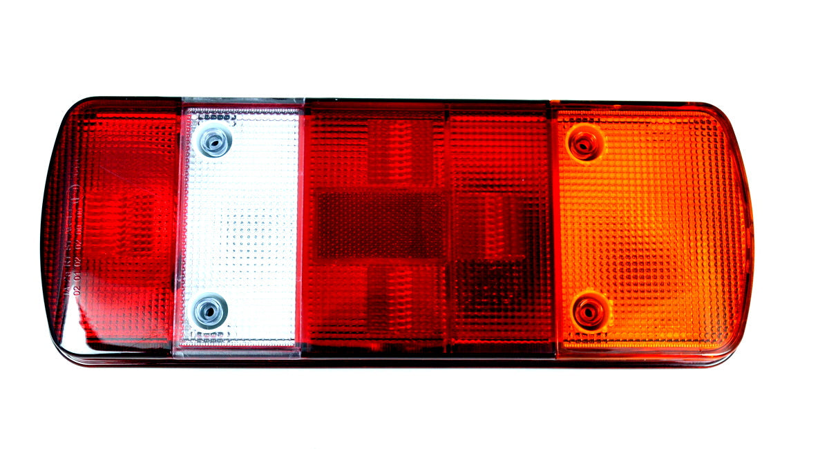 Left Rear Combination Tail Light – suitable for Mercedes Atego 2004+, Bulb Type, Plug Connection, 340×130×90 mm