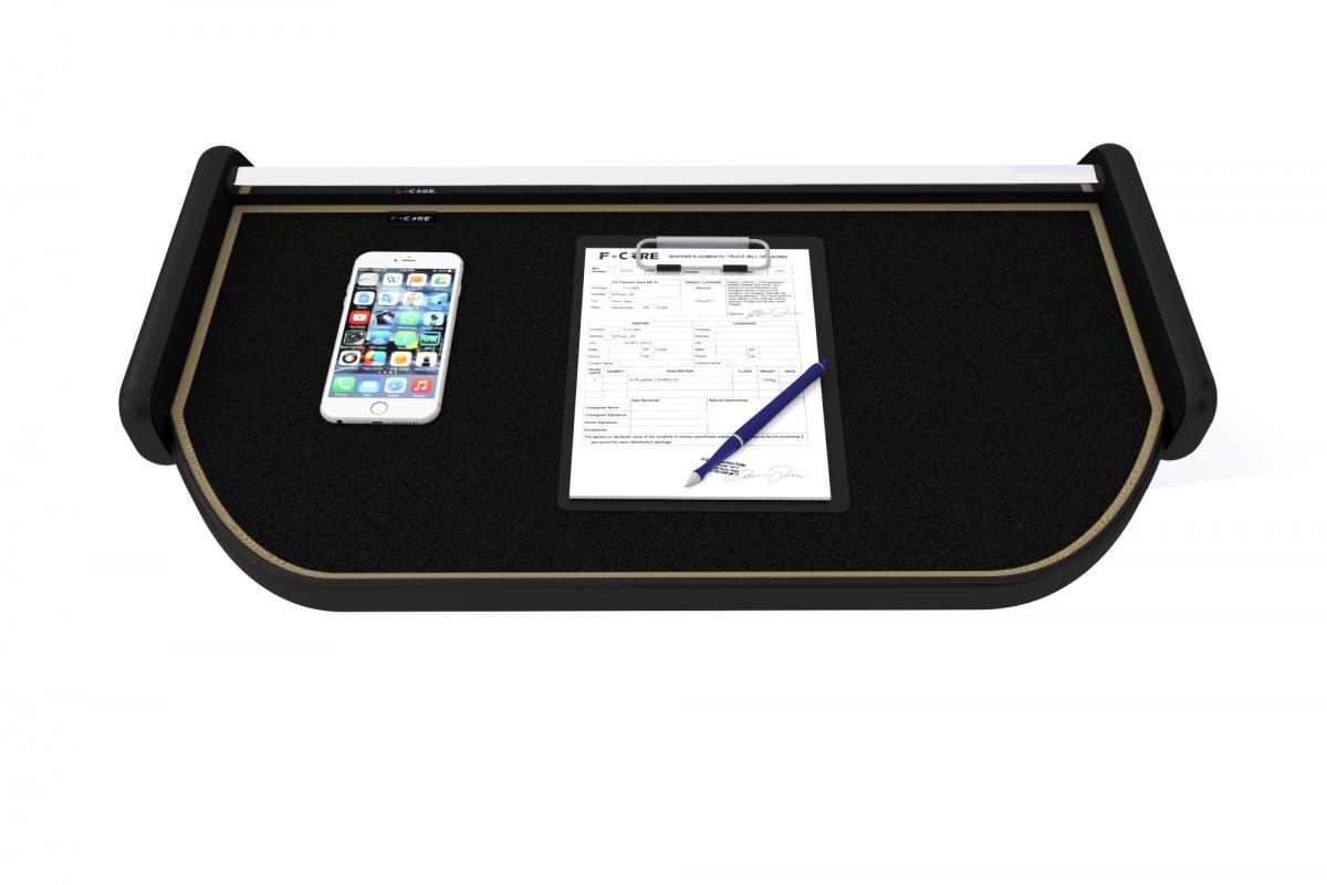 Central Van Table – suitable for Renault Master 2010+, Beige Carpet