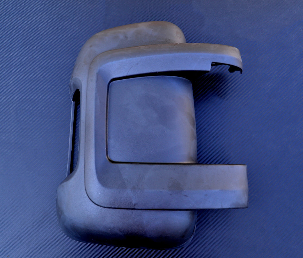 Right Mirror Cover – suitable for Citroen, suitable for Fiat and suitable for Peugeot Boxer, Ducato, Jumper, Black ABS