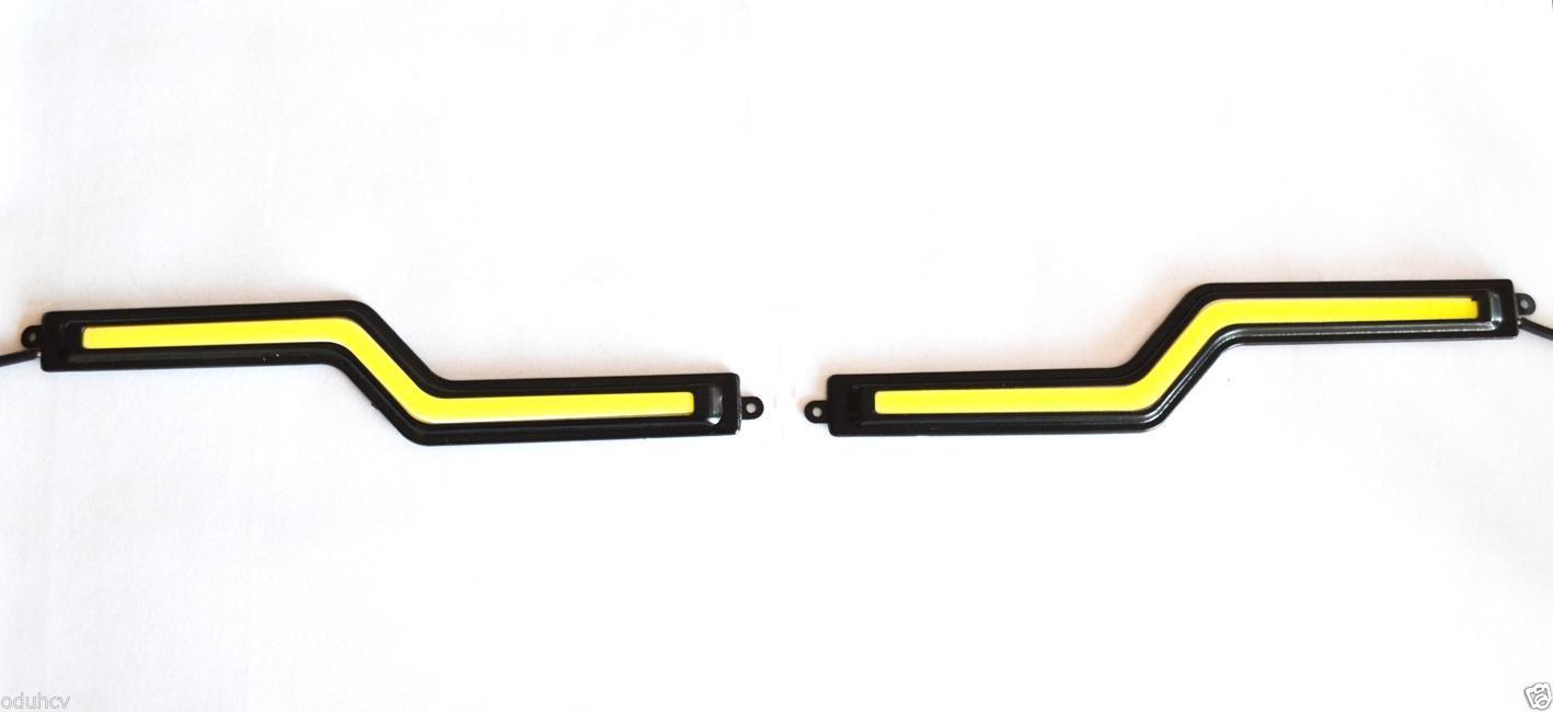 Kit de feux de jour à LED – Barre lumineuse en Z style halogène