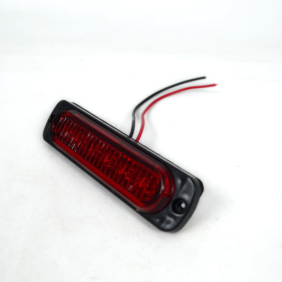Feu de signalisation LED rouge 12/24 V pour assistance routière, gyrophare auxiliaire