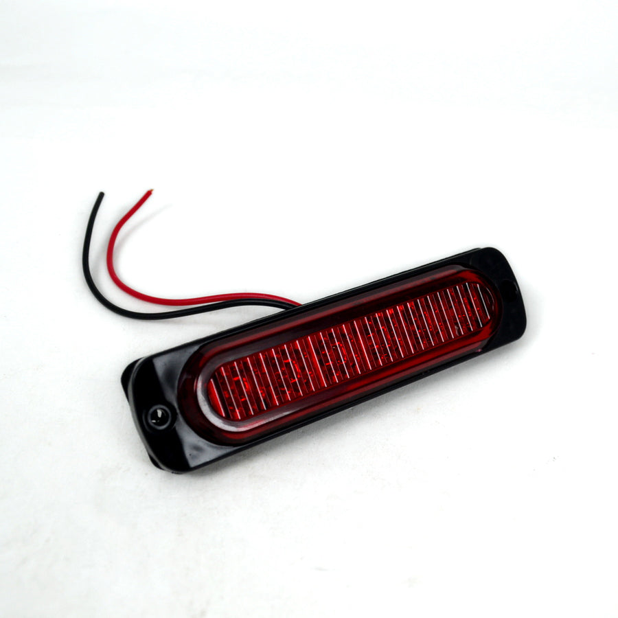 Feu de signalisation LED rouge 12/24 V pour assistance routière, gyrophare auxiliaire