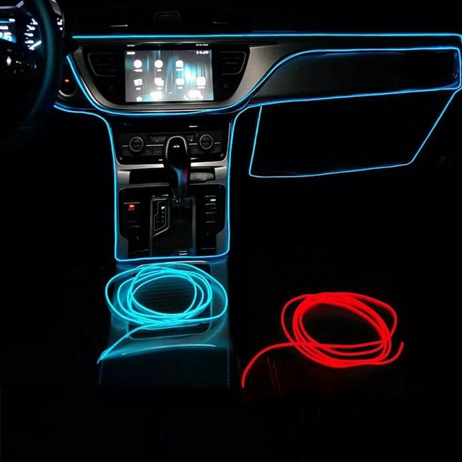 LED интериорна лента за табло, 3 m, оранжева