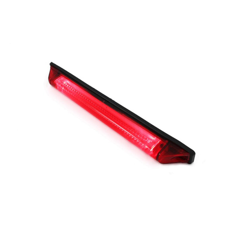 Long feu de gabarit à LED rouge 12/24 V – 250 x 24,6 mm, entraxe de fixation 230 mm