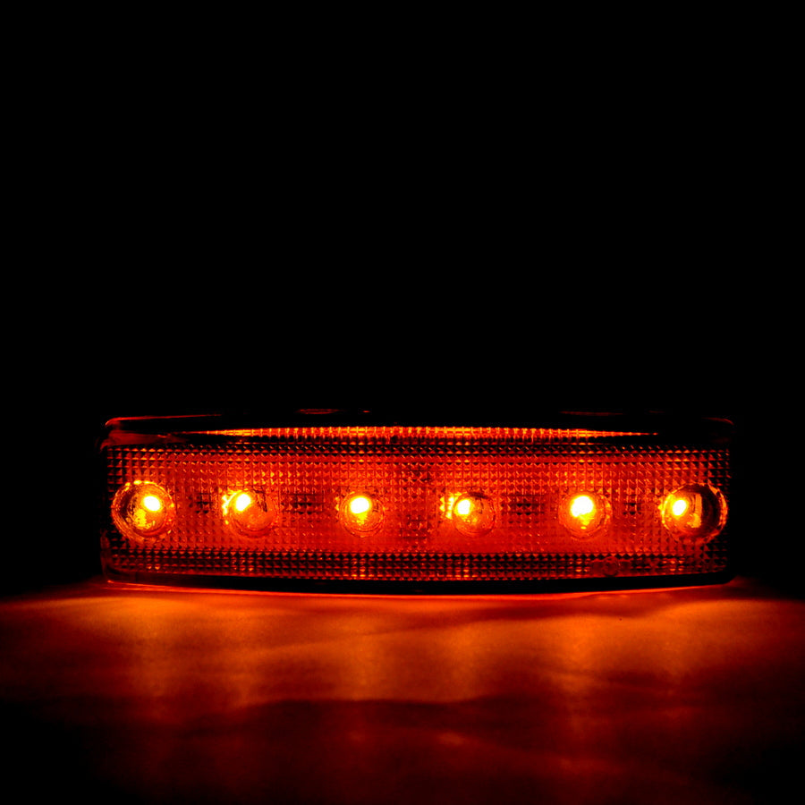 Feu de gabarit jaune 12 V lampe de position et de signalisation extérieure