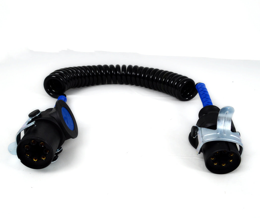 Електрически кабел за ABS на ремарке, 7-пинов, 4,5 m дължина