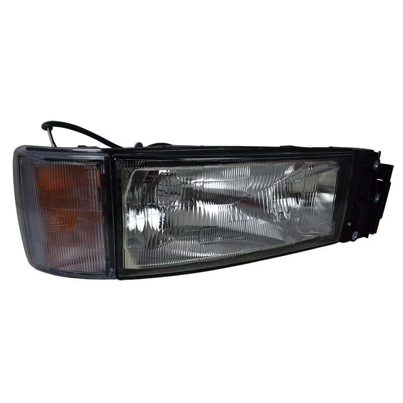 Αριστερός φανός κατάλληλος για φορτηγά Iveco – Λάμπες H3/H4, 1991–2002, με έγκριση E-mark