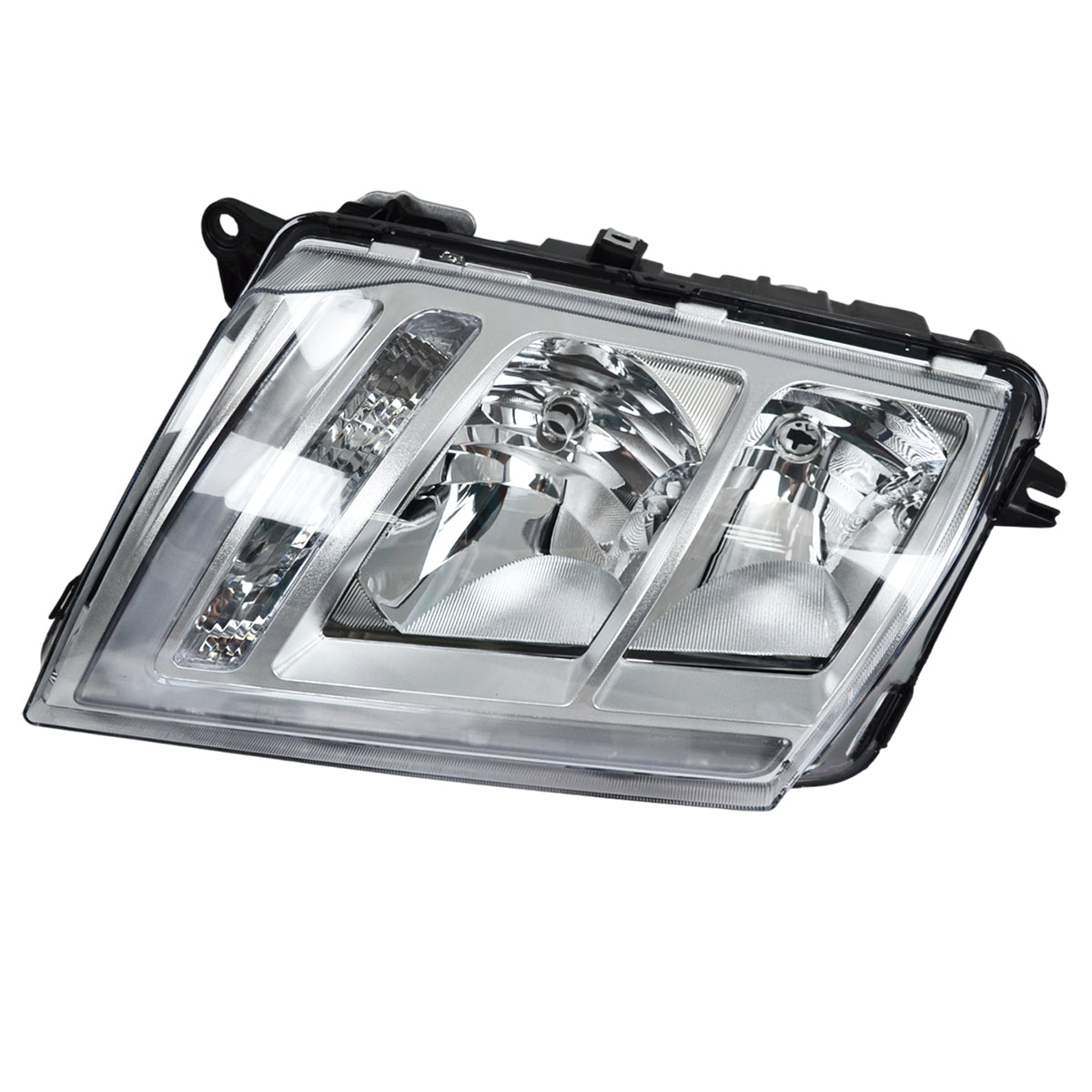 Phare droit adapté pour Volvo FH4 (2013–2020) – Chrome, H7/H1/PY21W