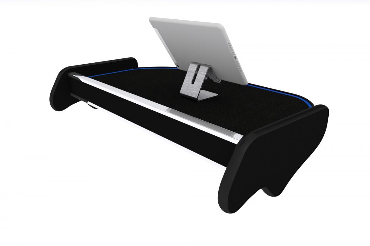 Central Van Table – suitable for Renault Master 2010+, Blue Carpet