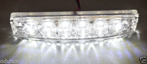 Feu de gabarit blanc 12V pour véhicules et remorques