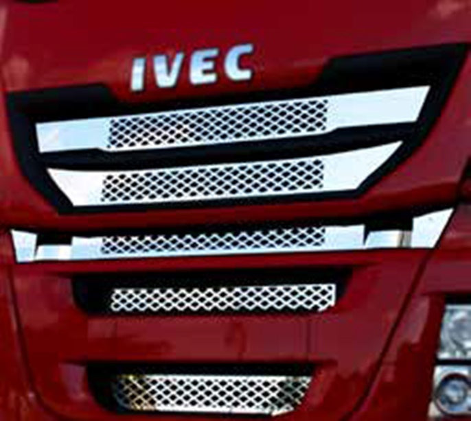 Kit de calandre avant – adapté pour Iveco Hi Way, 5 pièces, sans capteur