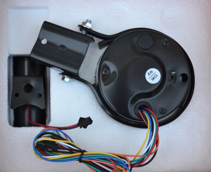 Grand compte-tours – 5 fonctions, finition noire