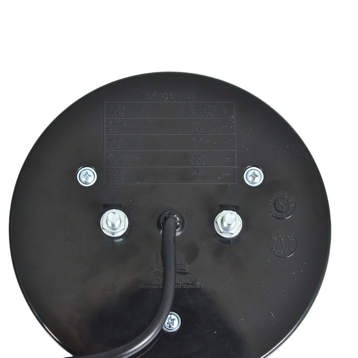 Заден комбиниран LED/неонов стоп с 24V, стоп, динамичен мигач, заден ход, 141 x 48 mm