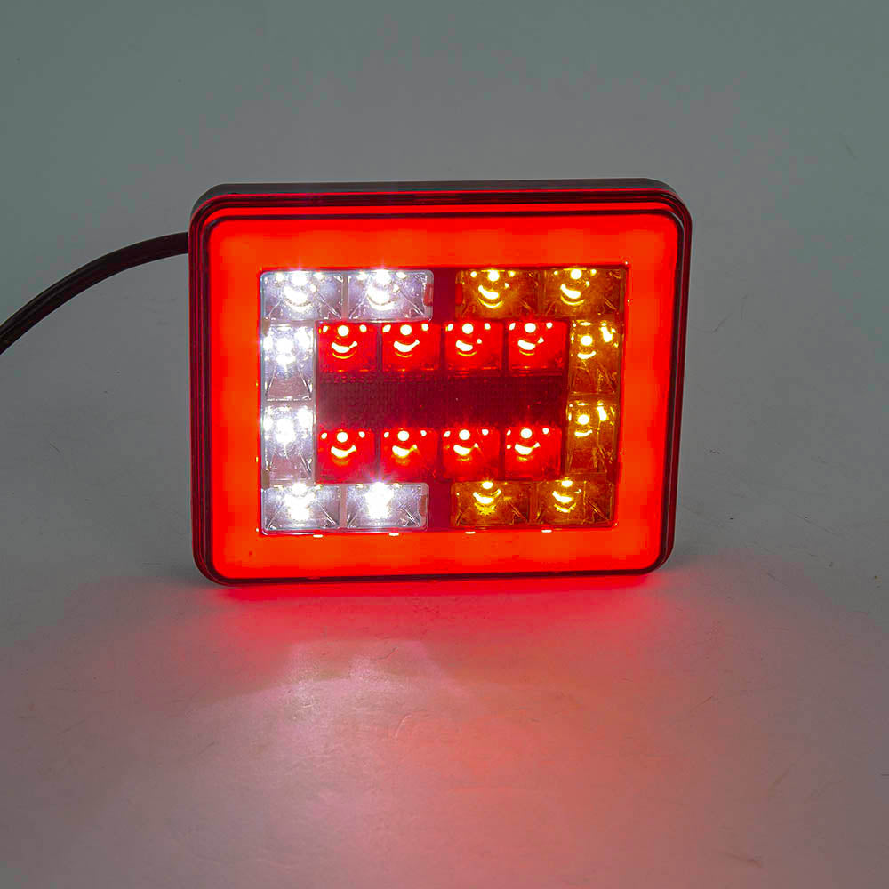 Μικρός ορθογώνιος LED neon προβολέας φρένων – 24V