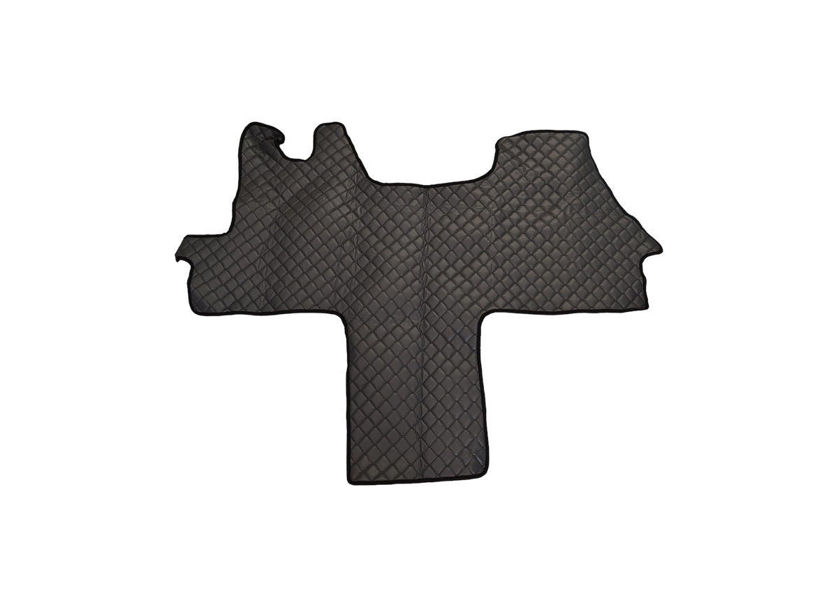 Grey Eco Leather Floor Mats – suitable for Peugeot Boxer, Fiat Ducato and Citroën Jumper 2006+