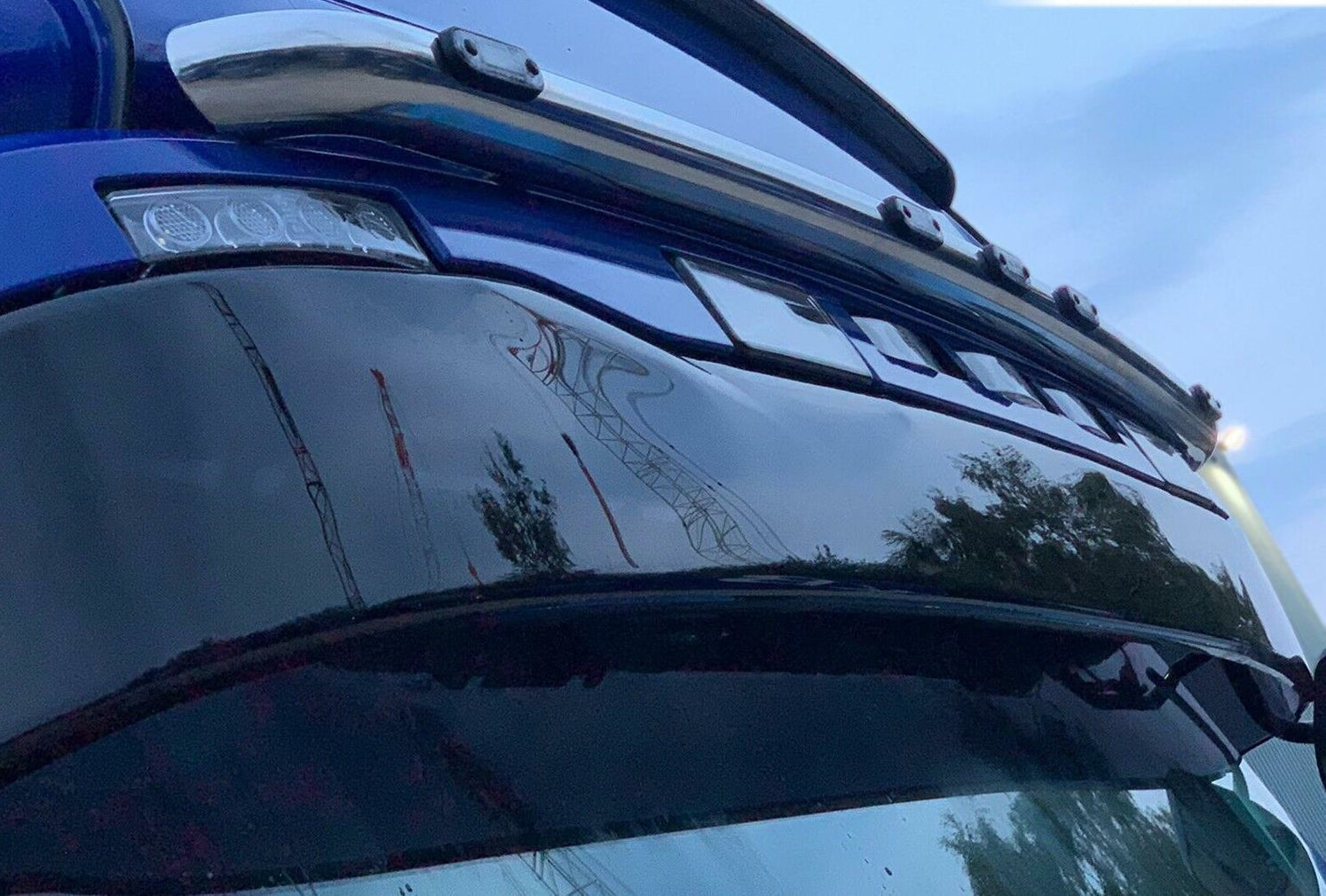 Barre de becquet de toit supérieure universelle, 214 cm, 60 mm, inox 304