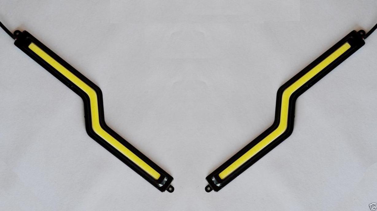 Kit de feux de jour à LED – Barre lumineuse en Z style halogène