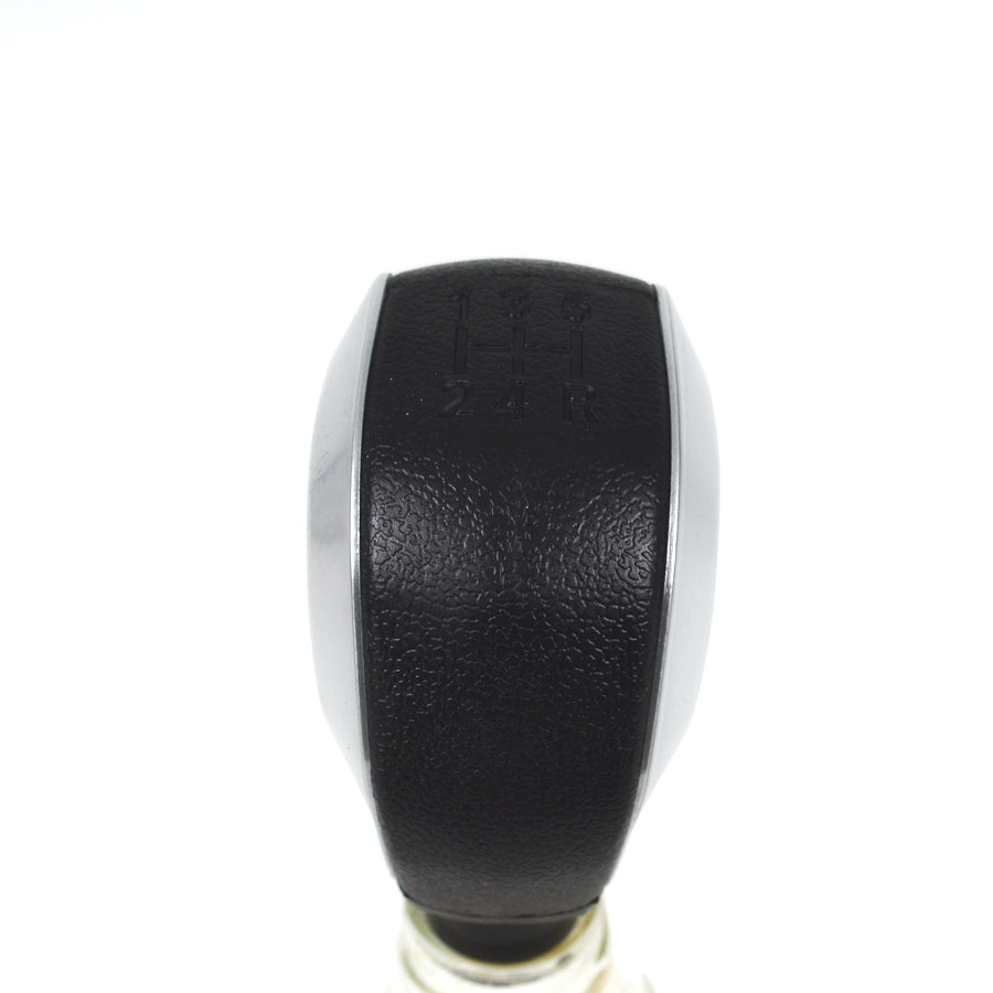 Pommeau de levier de vitesses – adapté pour Peugeot, 5 rapports, noir et argent, marche arrière après la 5e