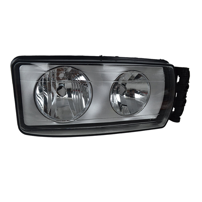 Αριστερό φανάρι κατάλληλο για Iveco Stralis – 2003–2013, H7/H7, ηλεκτρική ρύθμιση δέσμης, χωρίς μοτέρ