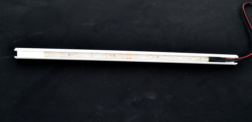 Socle lumineux pour panneau – diamètre 500 mm, lumière bleue, alimentation 24 V