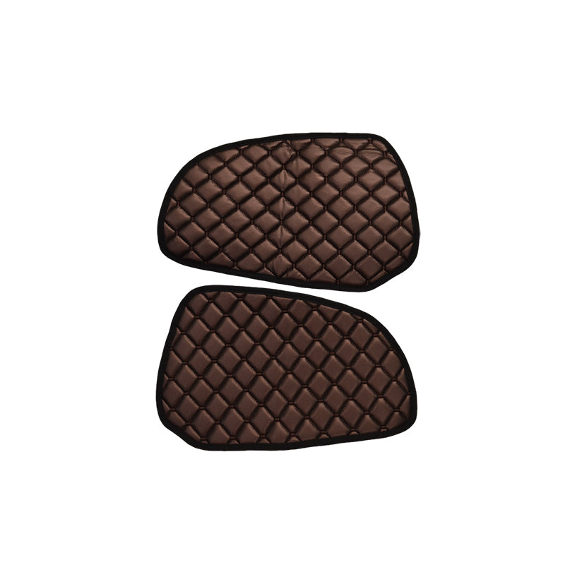 Türmattensatz, 2-teilig – Kunstleder (Eco-Leder), Bronze/Kupfer, geeignet für Scania R 2005–2016