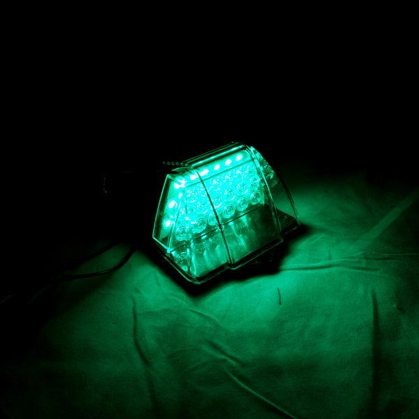 Plafonnier LED adapté pour Volvo – vert, 18 diodes, lot de 2