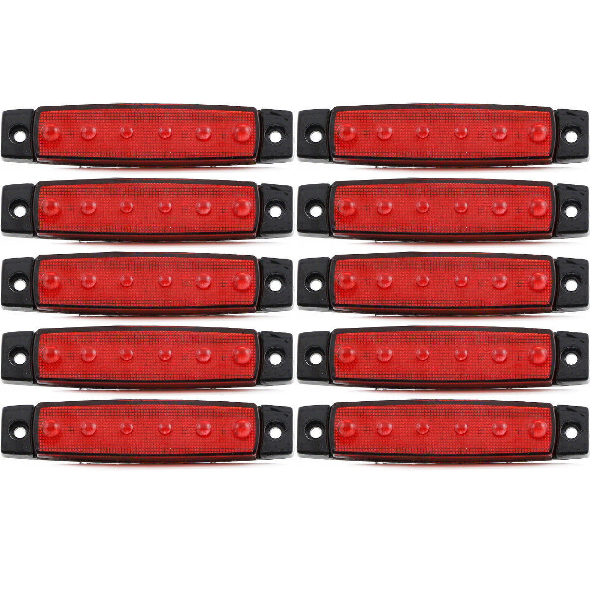 Témoin lumineux rouge 24 V pour véhicules automobiles et utilitaires