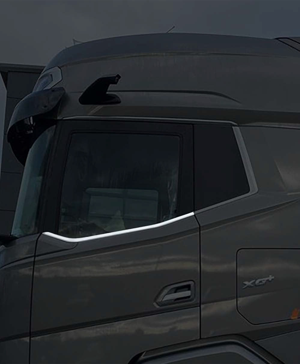 Jeu d’enjoliveurs de vitres emboutis – adapté pour DAF XF, XG, XG+