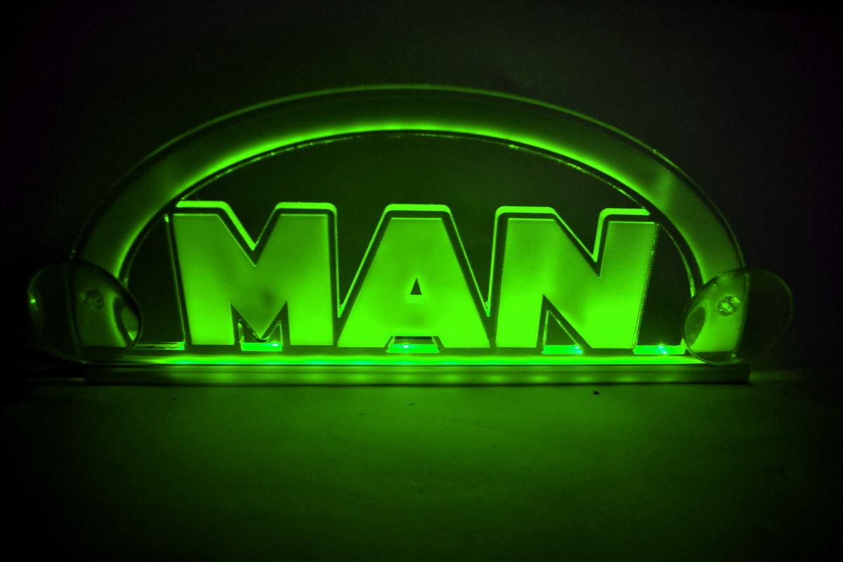 3D емблема подходяща за MAN – диаметър 250 mm