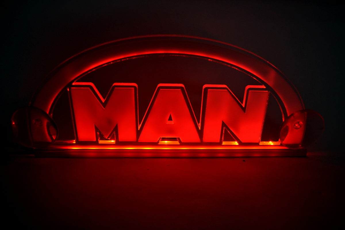 3D емблема подходяща за MAN – диаметър 250 mm