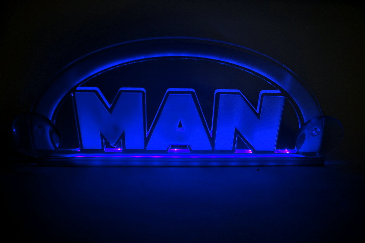 3D емблема подходяща за MAN – диаметър 250 mm