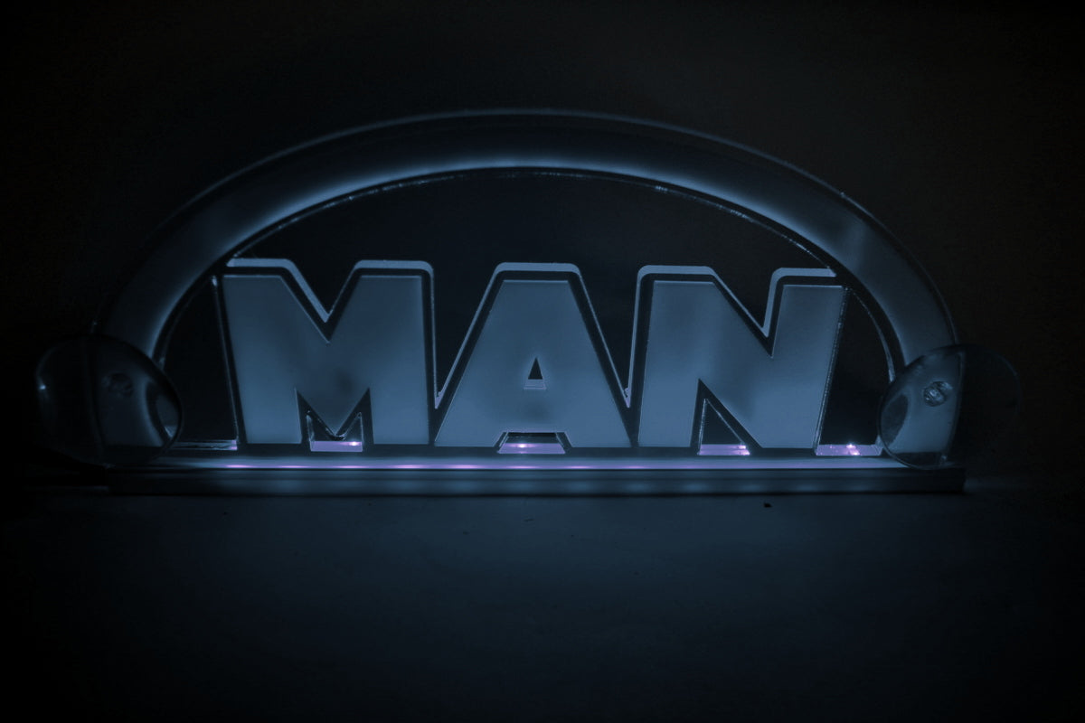 3D емблема подходяща за MAN – диаметър 250 mm