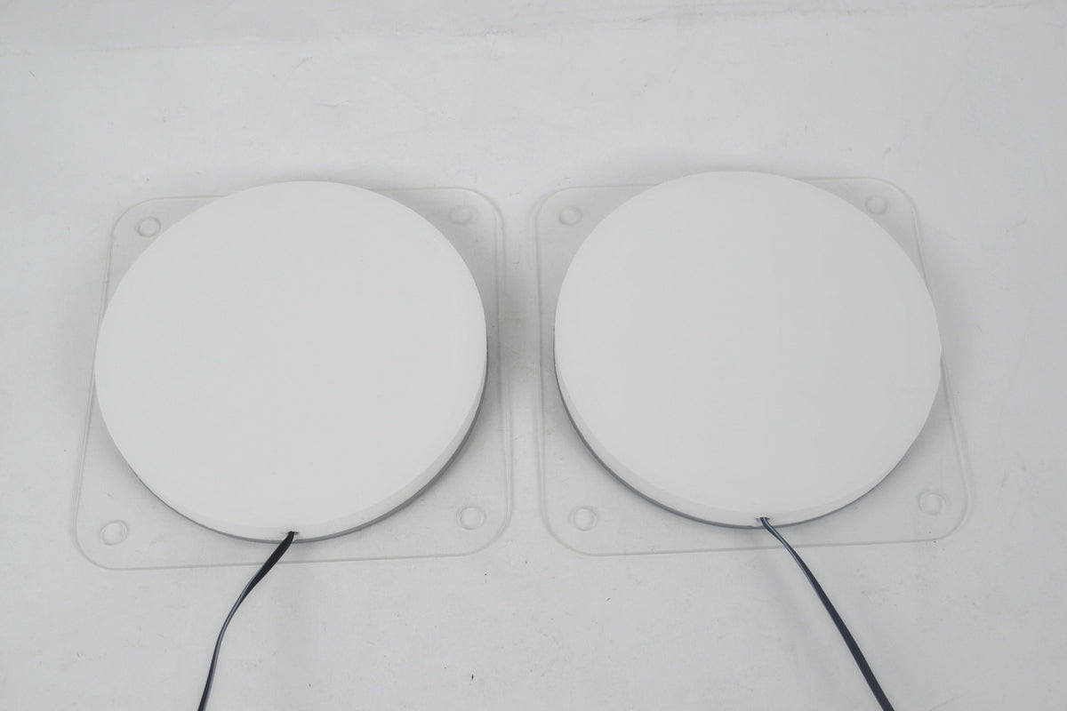 Черни вътрешни табели за предно стъкло, подходящи за MAN – с жълти акценти