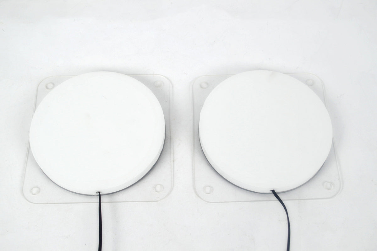 Jeu de panneaux intérieurs de pare-brise adapté pour Volvo – Noir avec éléments jaunes