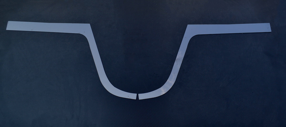 Headlight Eyebrow Trims – suitable for Mercedes Actros MP4, Black