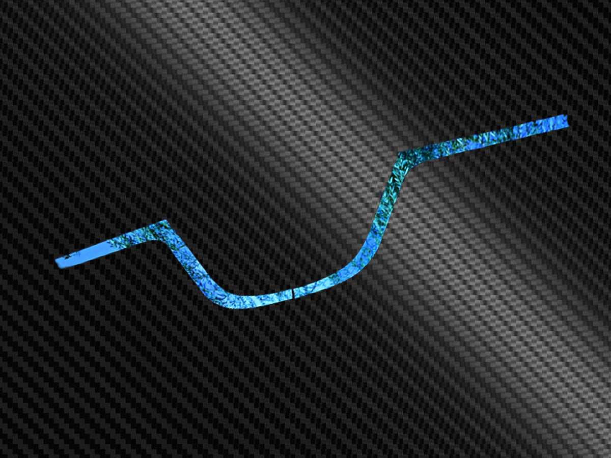 Headlight Eyebrow Trims – suitable for Mercedes Actros MP4, Blue