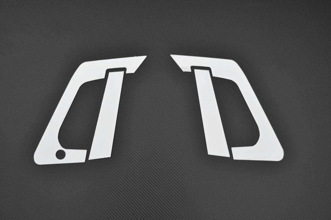 Комплект плоски лайсни за дръжки на врати от неръждаема стомана – подходящ за Renault T, 4 броя