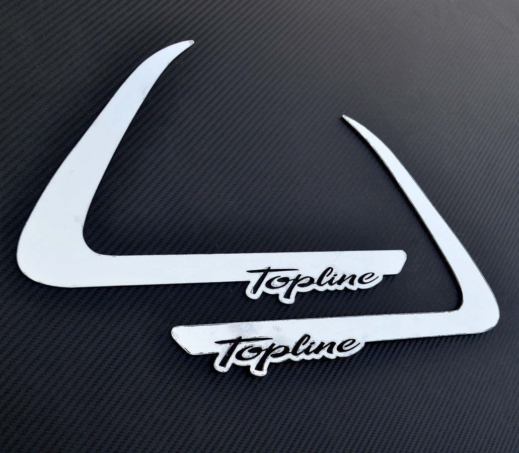 Door Handle Decoration – suitable for Scania Topline R 2004–2016, Stainless Steel, Set of 2