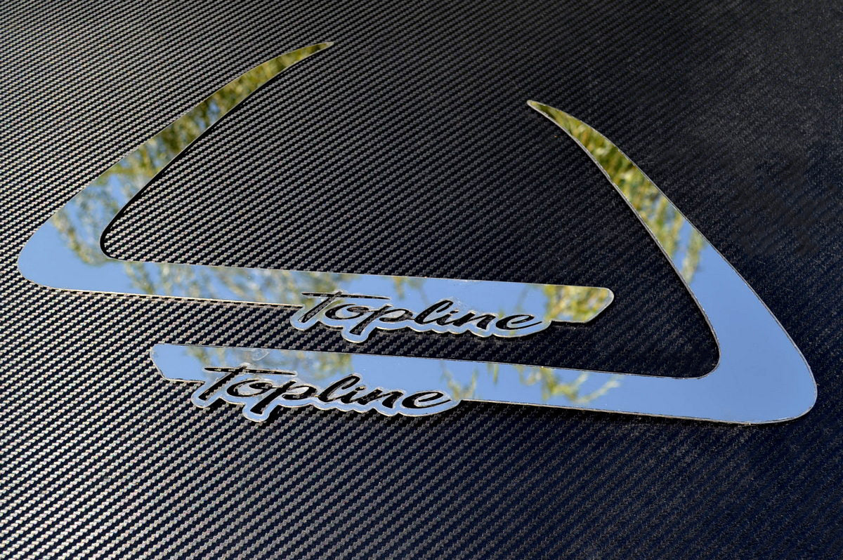 Door Handle Decoration – suitable for Scania Topline R 2004–2016, Stainless Steel, Set of 2