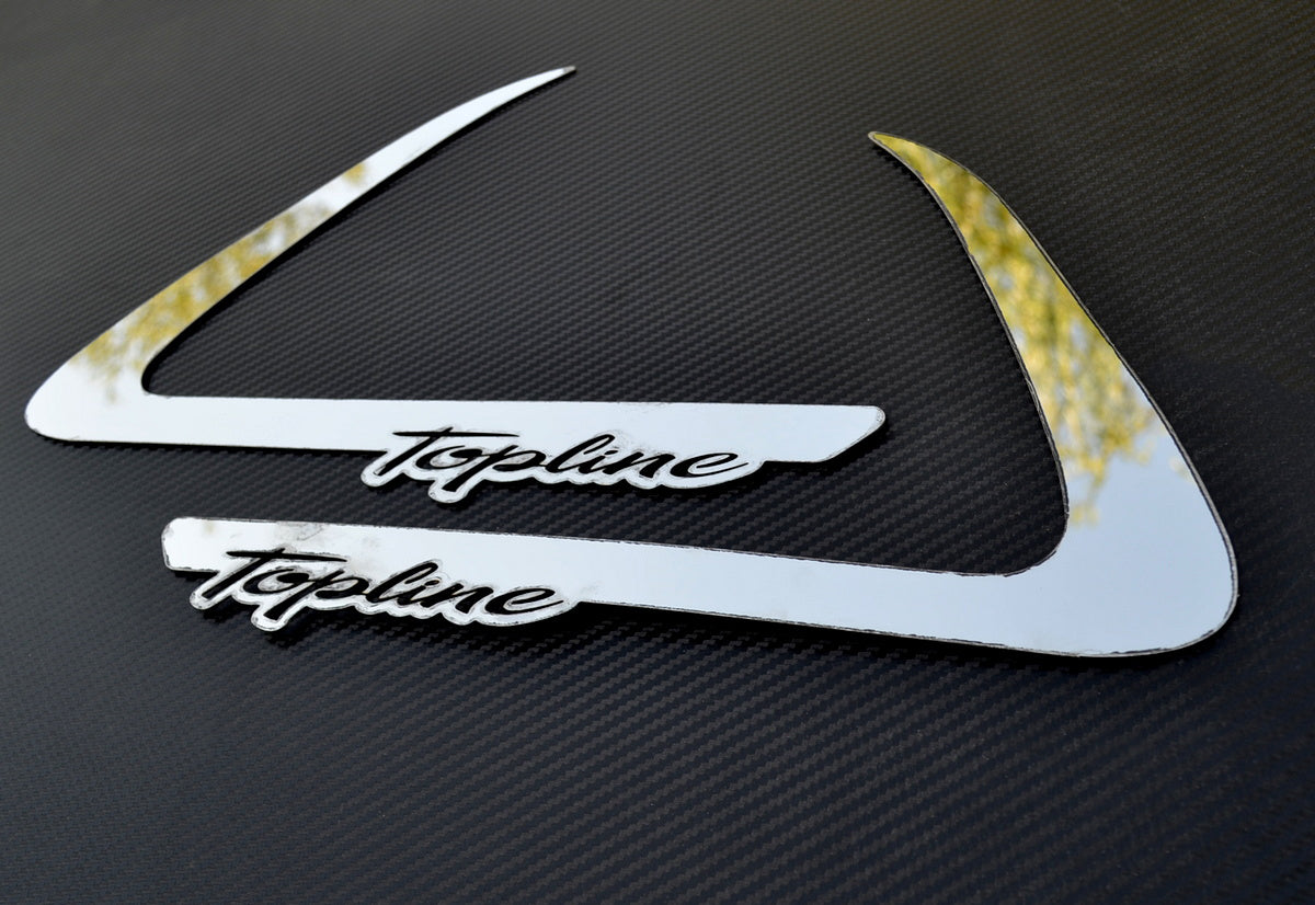 Door Handle Decoration – suitable for Scania Topline R 2004–2016, Stainless Steel, Set of 2