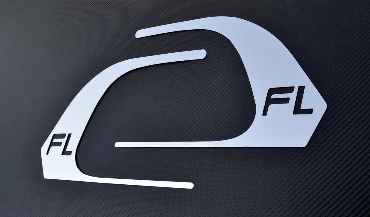 Kit de décoration de poignée de porte – adapté pour Volvo FL, acier inoxydable, 310 x 210 mm, 2 pièces